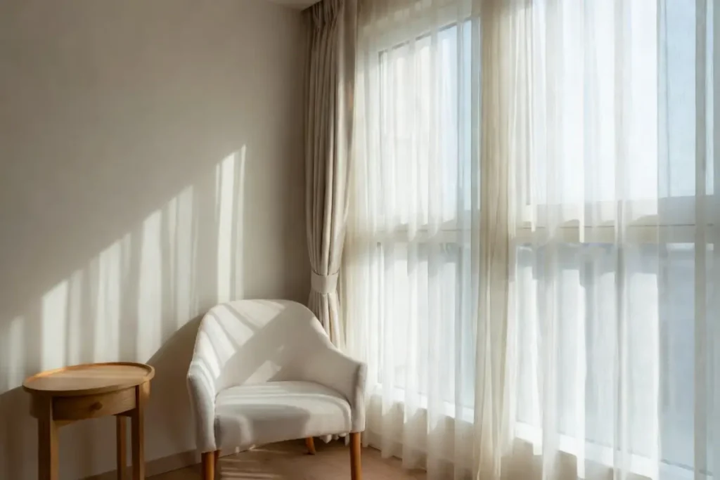 Bright residential interior symbolizing clean indoor air