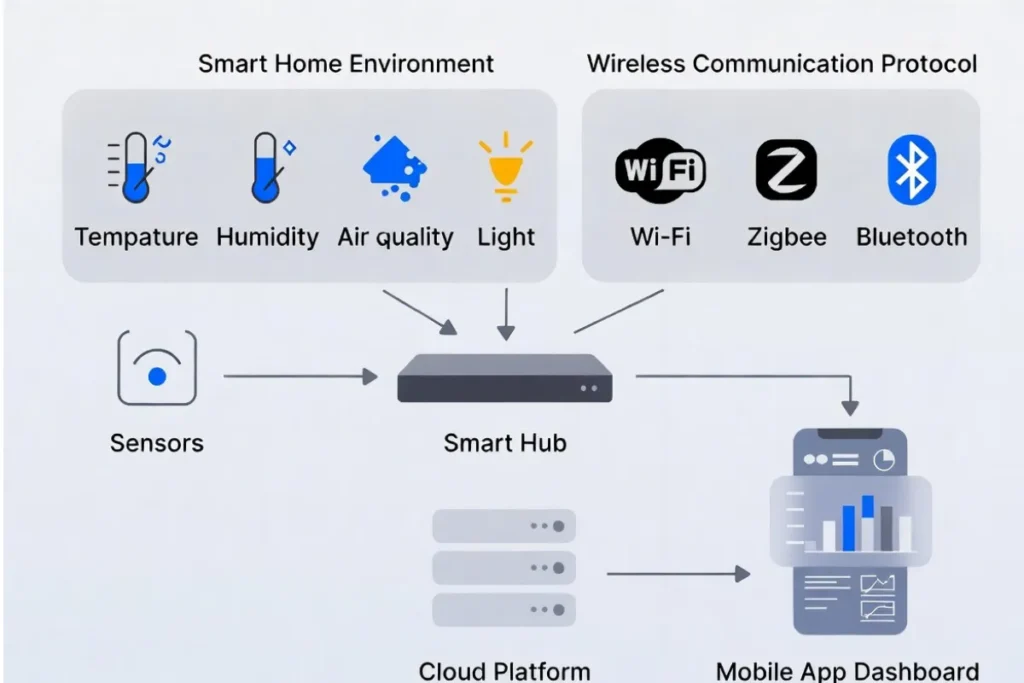Smart Home Environmental Monitoring - AirHydroHome